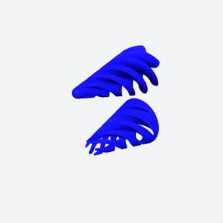 blue render